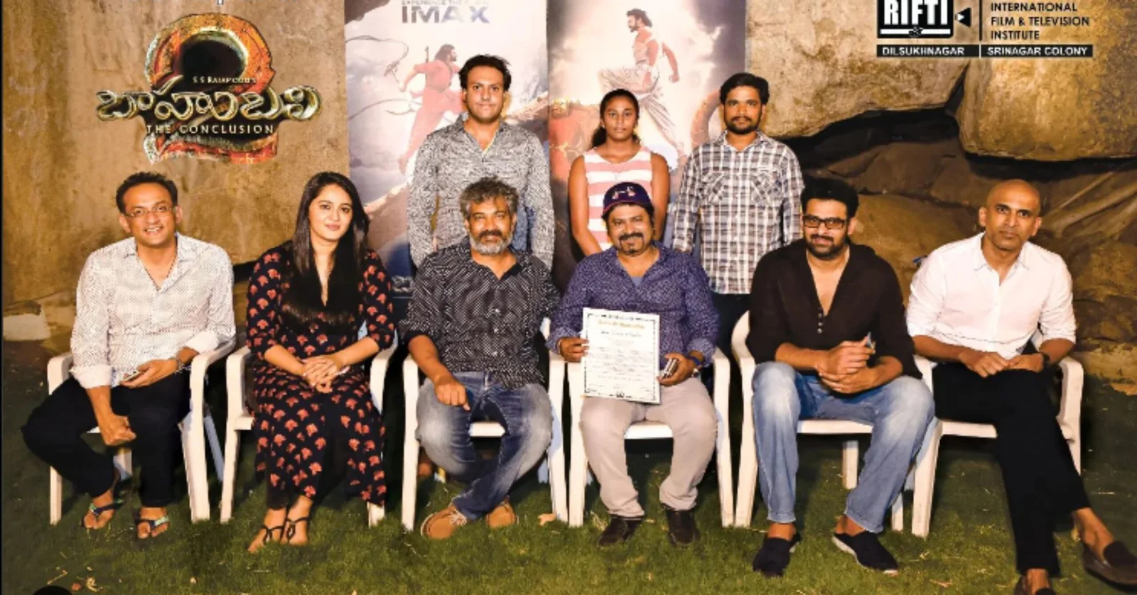 The Baahubali team awarded Rotomaker a prestigious recognition certificate.